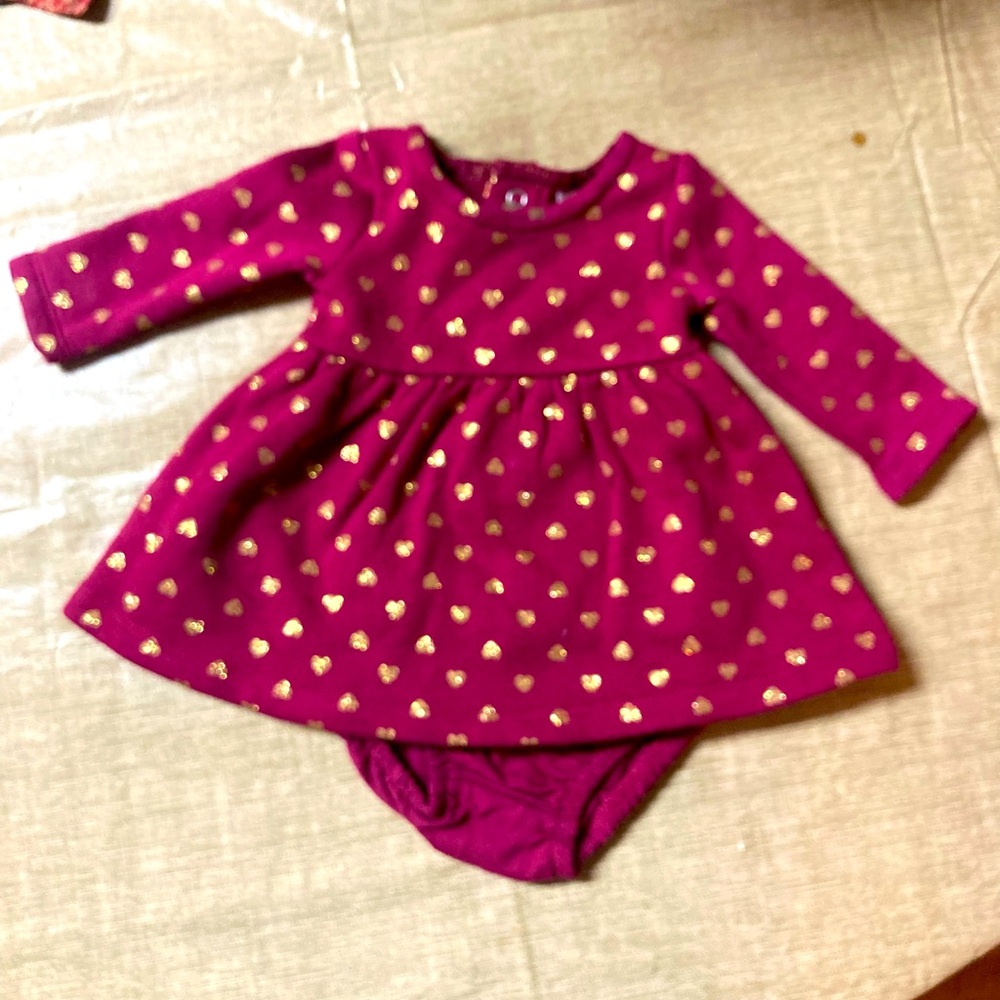 NWOT Carter’s NB Dress